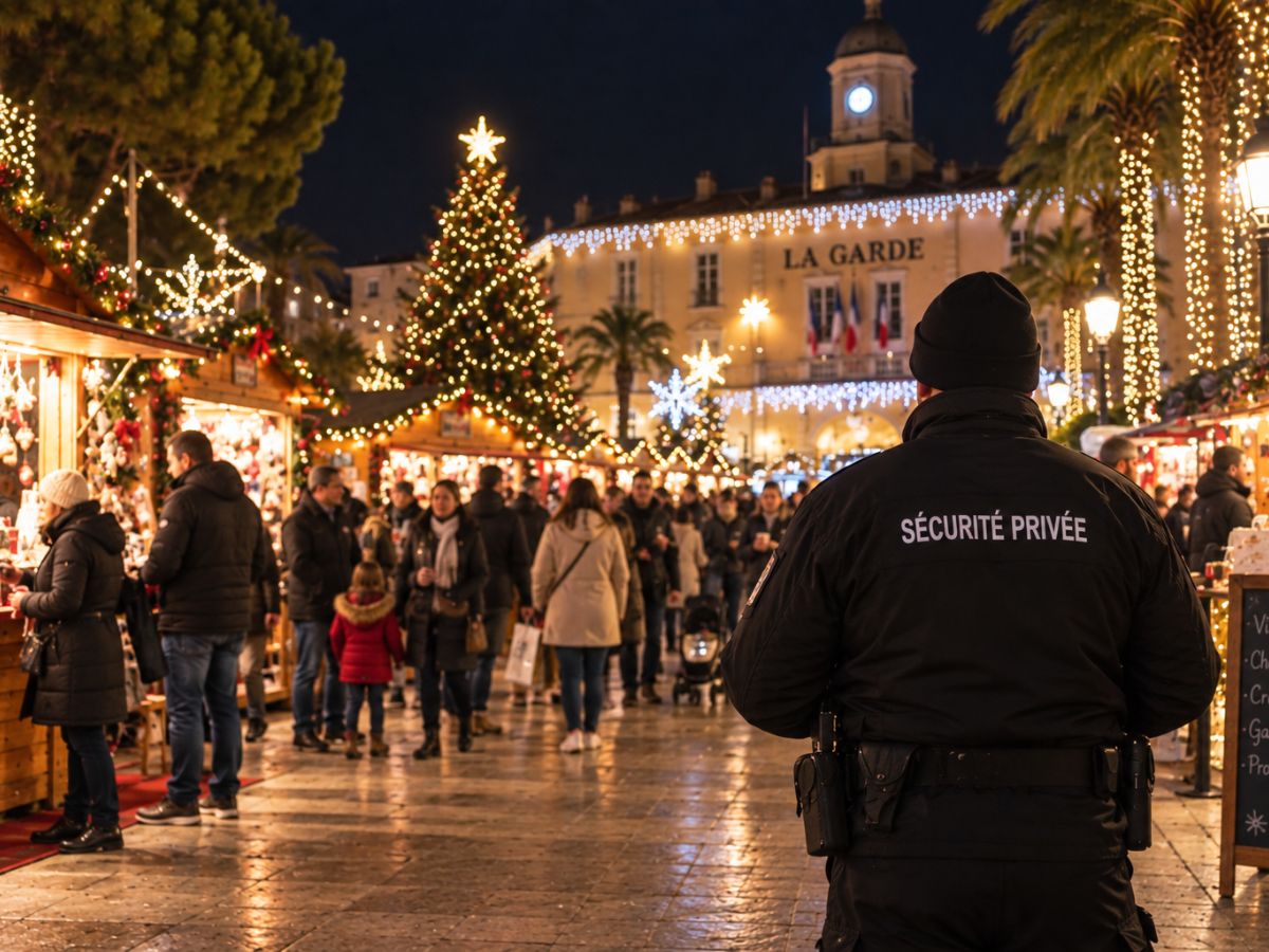 Sécurité des marchés de Noël et événements de fin d'année à La Garde